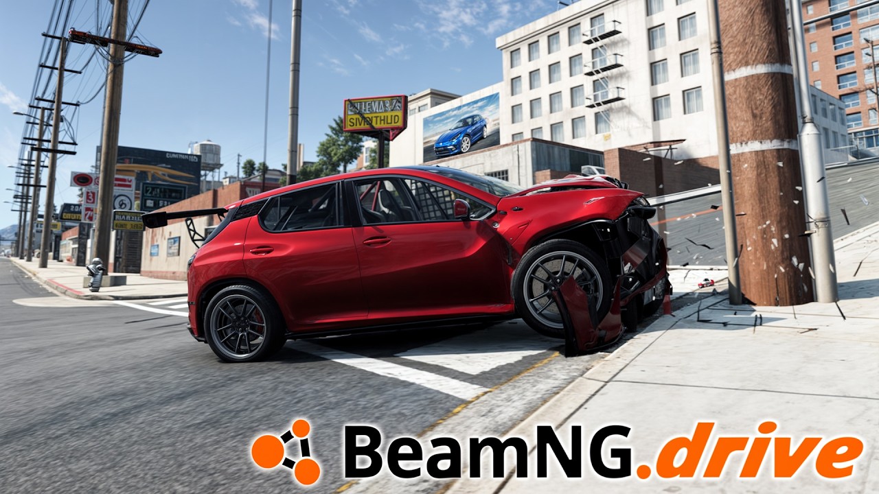 COLOQUEI MOTOR DE MAREA NO CARRO DE MÃE E OLHA NO QUE DEU! - BeamNG RLS #11
