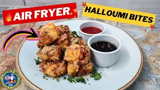 STOP FRYING! Try These Air Fryer Halloumi Bites Today!