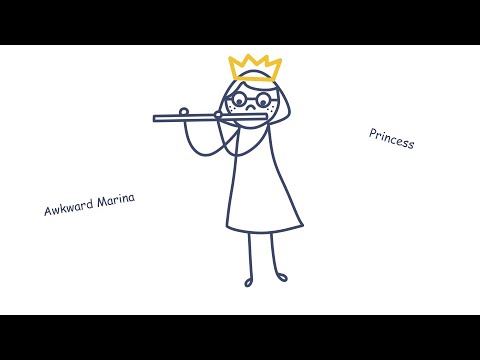 Awkward Marina - Princess (Official Lyric Video)