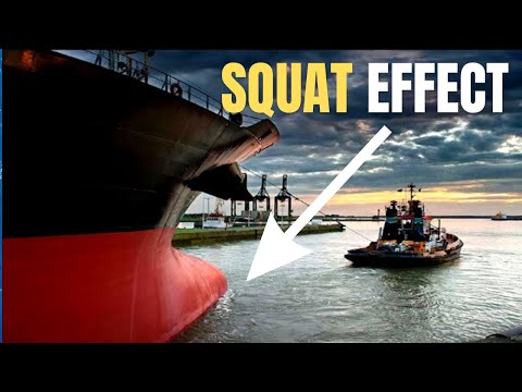 Squat effect | Effect of squat on ship | Merchant navy | Ship handling #squat #merchantnavy