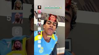 Olha o RANK de LUTADORES da WWE do Lamine Yamal e o Gavi