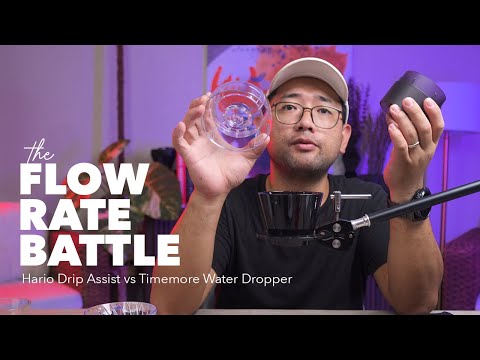Hario Drip Assist versus Timemore Water Dropper