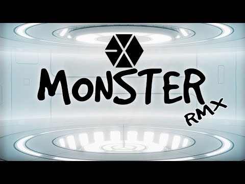 EXO 엑소 'Monster' Drum&Bass Remix + Easy Lyrics Video #EXOK #EXO