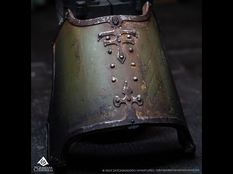 Miniature Painting with Oils -  Three Basic Techniques, One I learned from Bob Ross!