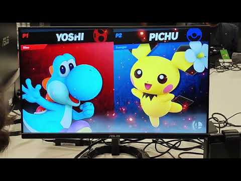 Super Smash Con 2022 - Blas (Yoshi) vs Sumgai (Pichu) - Phase 2 Losers R3