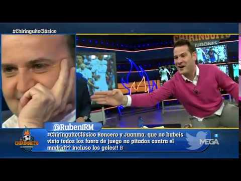 Quim responde a Juanma: "Con el gol de James iba por aquí...¡Llega Messi y por allá!