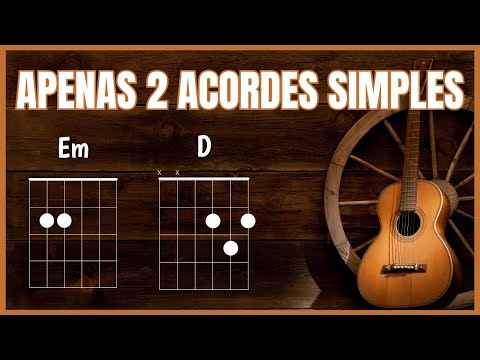 3 músicas fáceis com APENAS 2 acordes no violão | Profº Paulo Sousa