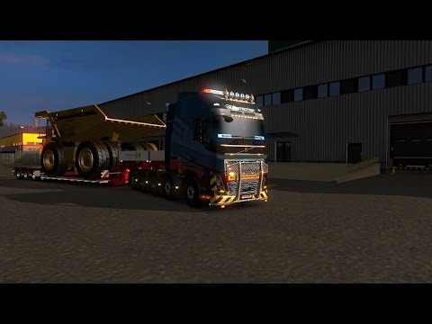 ETS2 1.24 Schwerlast-Transporte #6 Volvo FH12 10x4 Dicker Brummer