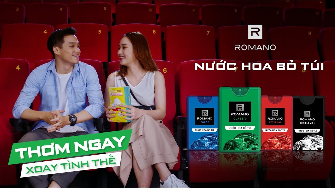 NƯỚC HOA MINI BỎ TÚI ROMANO 18ML 6 ROMANO - Nước hoa bỏ túi