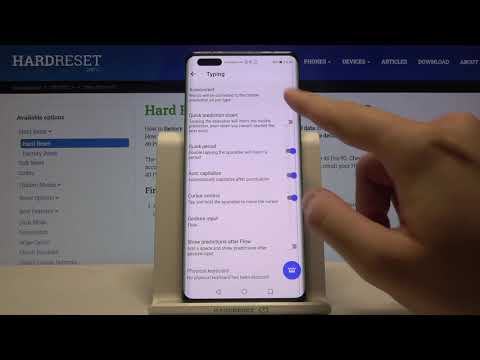 How to Activate Auto-Correction – Keyboard Options on HUAWEI Honor 9x Pro