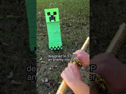 We Made The Gold Sword From Minecraft?