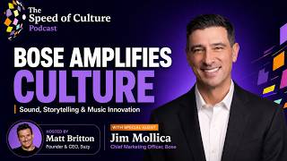 Bose’s Jim Mollica on Sound, Storytelling & Music-Driven Brand Growth