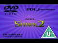 Closing To Shrek 2 2004 UK DVD