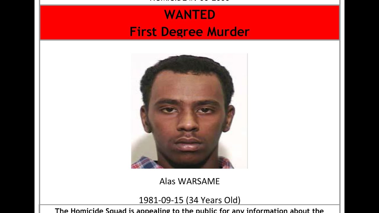 Detective Sergeant Stacy Gallant makes an appeal to the public to help find Alas Warsame