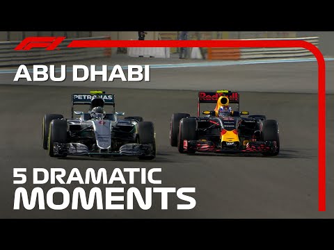 F1第22戦アブダビGP 過去のレース映像まとめ動画