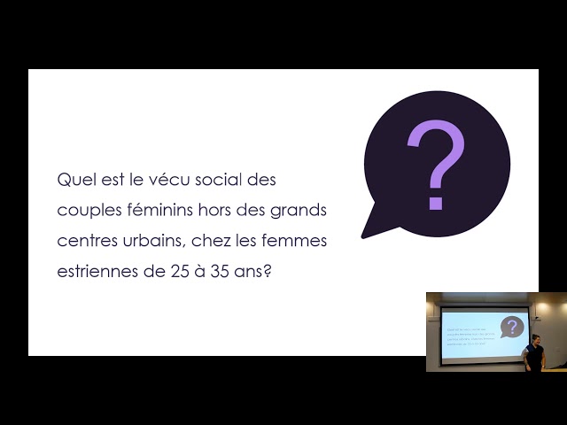 Conférence: «Les couples féminins dans les lieux publics en Estrie: (in)visibilité»