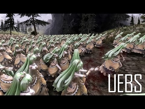 23.000 Elven Huntress vs 15.000 Queens- Ultimate Epic Battle Simulator 2- UEBS 2