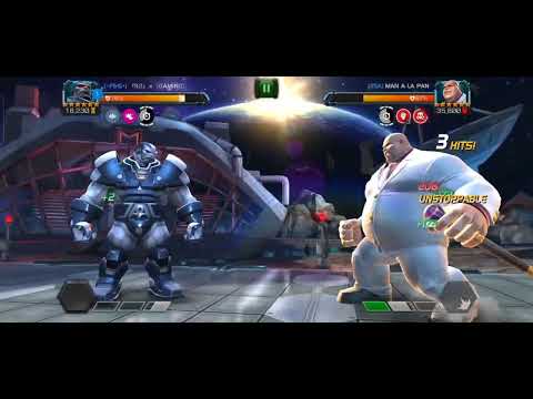 MCOC AW PLATINUM 1 TIER 1 APOCALYPSE VS KP FIGHT BRUTE FORCE NODE