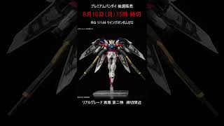 【締切間近】ガンプラ リアルグレードシリーズ 抽選販売 第2弾 #gundam #プレバン
