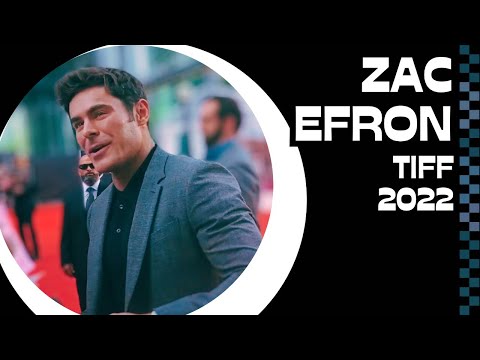 TIFF '22 - Crowd goes CRAZY for ZAC EFRON after his First Public Appearance in 3 Years!!!