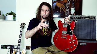 Video thumbnail for LONG REVIEW: Gibson ES-335 '63 Reissue (2015) by rollysguitars