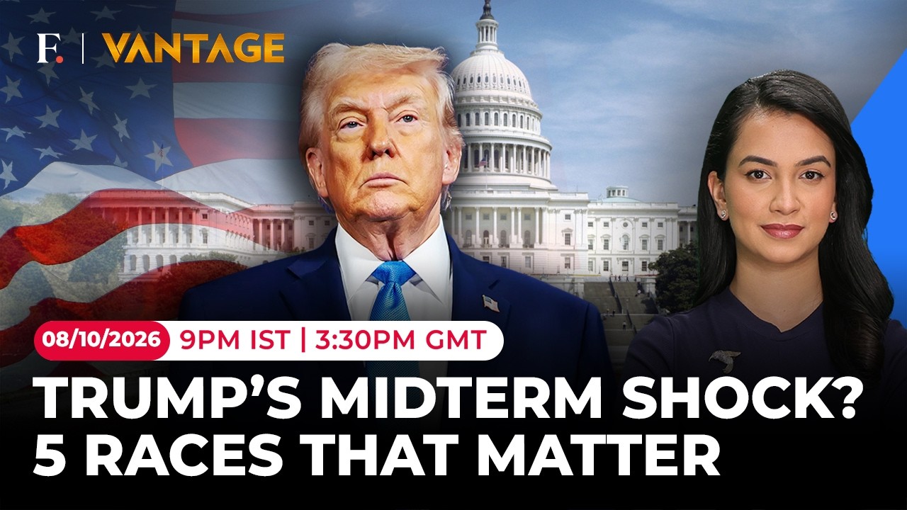 Can Democrats Take Congress From Trump? 5 US Midterm Battles To Watch | Vantage on Firstpost | 4K