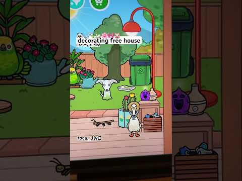 decorating new free house! (sorry i’m late) #soft #cute #tocaboca #free
