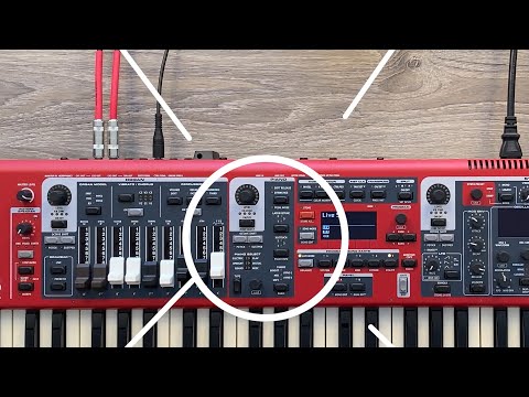 Nord Stage 3 - Piano Section Demo and Overview