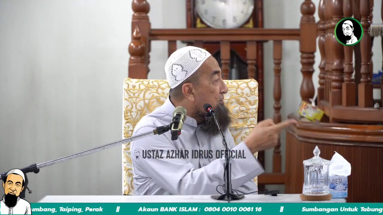 🔴 LiveUAI 26/12/2025 Kuliah Maghrib Ust Azhar Idrus | Masjid Al-Hidayah, Asam Kumbang, Taiping Perak