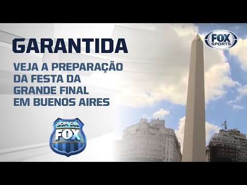 A FESTA ESTÁ GARANTIDA! Veja a preparação da festa da Grande Final em Buenos Aires