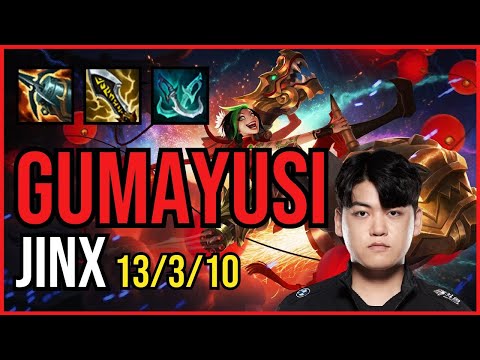 GUMAYUSI - JINX vs KALISTA ADC - KR Challenger - Patch 11.6
