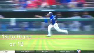 Base running - Home to First on 1B - Hustle