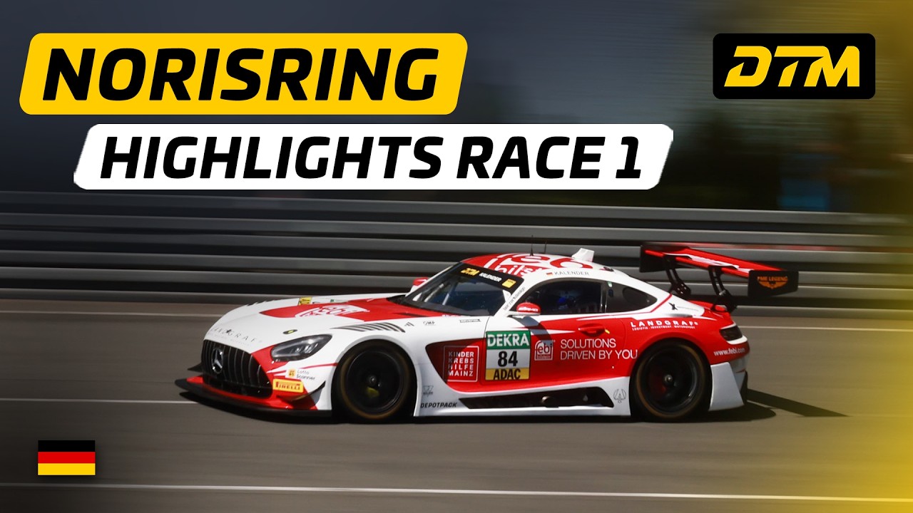 DTM Norisring 2026: Kompakte Highlights von Rennen 1 ⏱️ 🏁 | DTM 2026