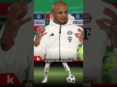 "Darf er nicht": Kompany über Schienbeinschoner-Debatte um Olise #shorts