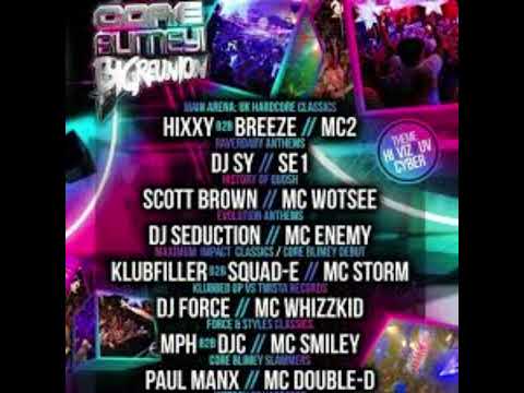 KLUBFILLER  B2B SQUAD - E WITH MC STORM - THE CORE BLIMEY BIG REUNION - 10TH NOVEMBER 2018