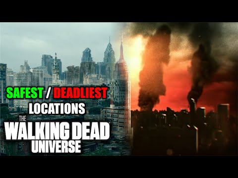 The Safest & Deadliest Locations During the Outbreak in The Walking Dead Universe