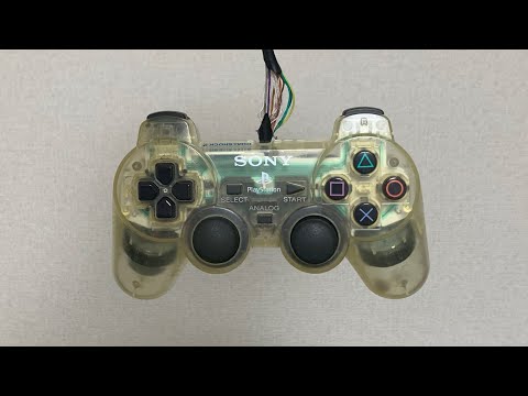 Sony PlayStation 2 DualShock 2 Controller Cable Replacement Retrobright Clean and Fix