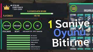 1 Saniyede Oyunu Bitirme | King Rütbe Olma - Car Parking Hile