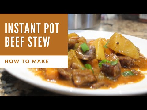 EASY BEEF STEW RECIPE | INSTANT POT RECIPE | 30 min...