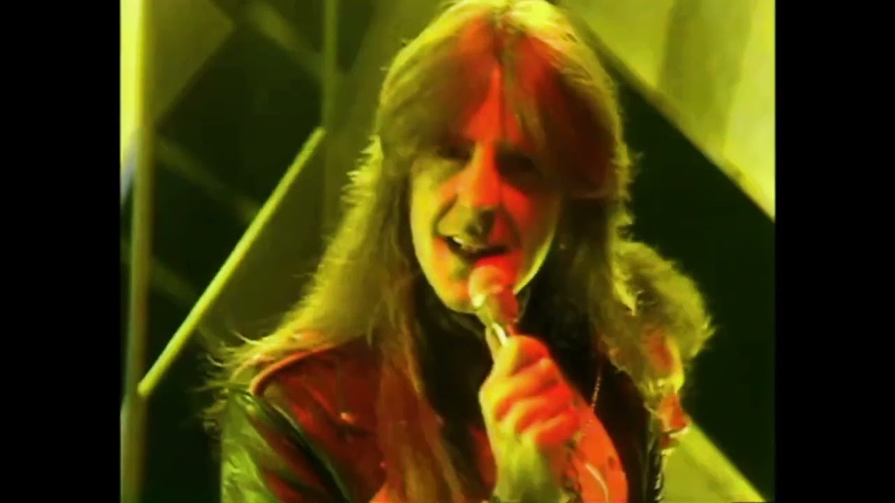 SAXON - AND THE BANDS PLAYED ON (LIVE on bbc 1981) - YouTube