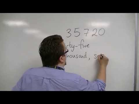 GCSE Maths from Scratch 1.02 Reading and Writing Whole Numbers