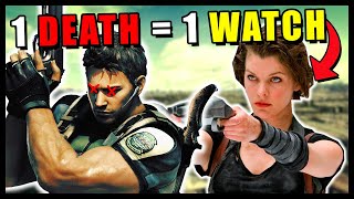 Resident Evil 5, but everytime I die I watch Afterlife