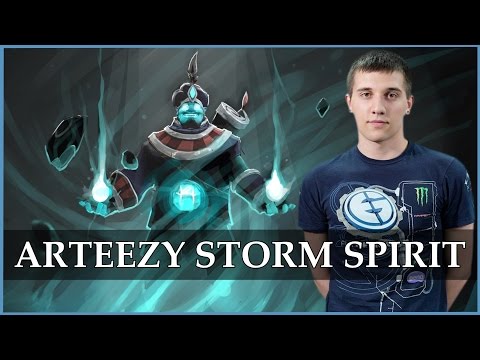 EG.Arteezy crazy Storm Spirit vs SNA @ D2L