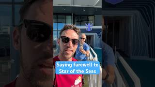 It’s more like a “sea you later” Star of the Seas! Thank you for the amazing time. #cruise