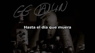 GG Allin - Outskirts of life (Subtitulado)