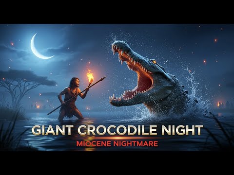 Night of the Giant Crocodiles A Miocene Nightmare__ LIFE 6.8 Million Years Ago