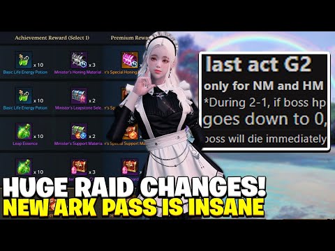 Lost Ark KR HUGE Raid Change Patch & New Global Ark Pass