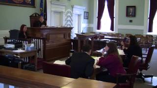 preview picture of video 'Waynesburg University Mock Trial Pre-Trial Motions - Spring 2014 (4/29/14)'