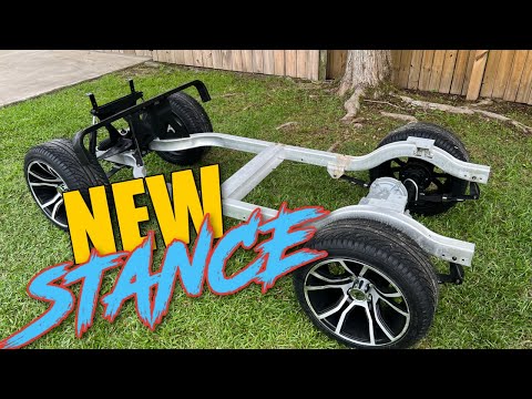 How To Install 1" Lo Pro Lift Kit | 14" Wheels Low Pros | $100 Club Car Precedent Project Golf Cart