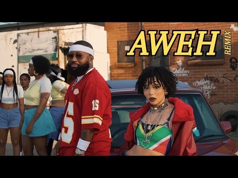 lordkez - Aweh [Remix] ft. Cassper Nyovest (Lyric Visualizer)